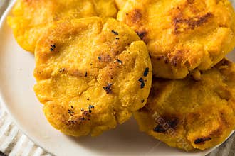Homemade Corn Meal Arepas