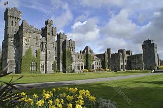 Famous Ashford Castle, County Mayo, Ireland.