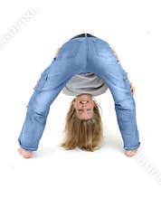 Young Girl - Bending