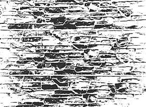 Distress old brick wall textures.  EPS8 vector.