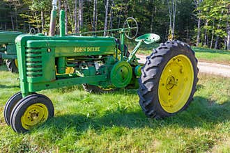 Vintage John Deere Model B Tractor