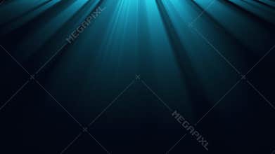 Cool Blue Light Rays Background Loop