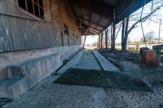 Old Crawford Mill in Walburg Texas, Movie Set