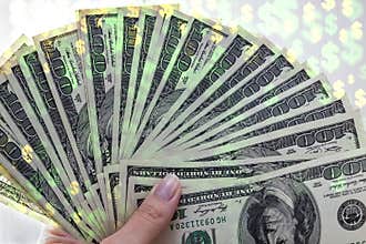 Money background. A lot of cash. Banner of money.