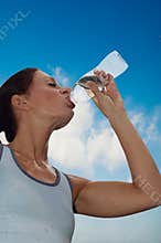 Water after workout