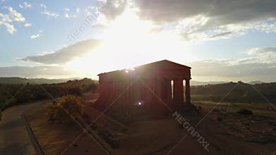 Ancient Greek temple of Concordia V-VI century BC, Valley of the Temples, Agrigento, Sicily.