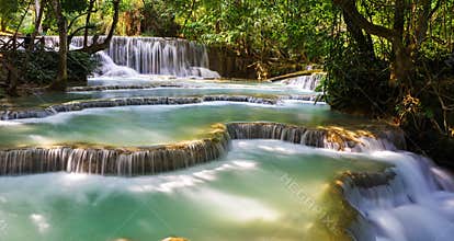 Waterfall in the forest