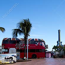Hard Rock Cafe Guitar and Boutique Bus, Island Aruba