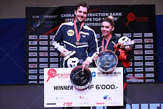SZOCS Bernadette and Timo Boll winners