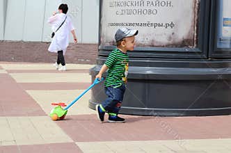Carefree childhood.