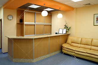 Reception room interior