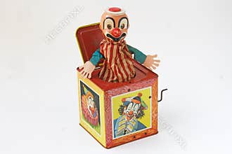Surprise music box toy