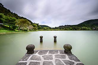 Lagoa das Furnas in Azores