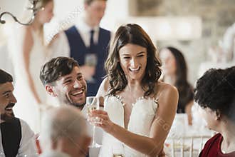 Socialising With Our Wedding Guests