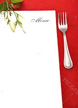 Menu card