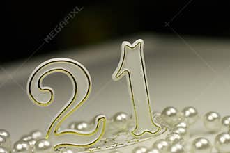 21st Birthday sign