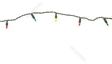 String of christmas lights