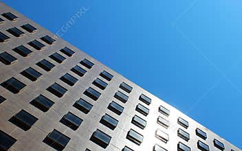 A building with squared window