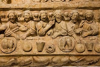 Last supper. Bari. Apulia or Puglia. Italy