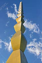 Romania - Endless Column by Constantin Brancusi