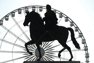 Louis XIV, place Bellecour, Lyon France