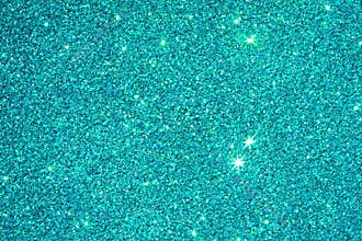 A sparkle aquamarine color glitter texture background