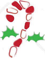 Candy Cane Illustration