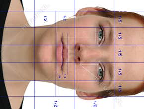 Perfect face (with lines)