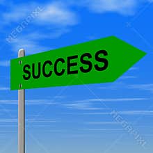 Success sign