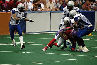 American Football tackle