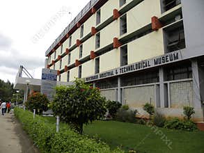 Bangalore, Karnataka, India - September 5, 2009 Visvesvaraya Industrial and Technological Museum building
