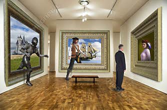 Funny Art Gallery, Surreal Paintings