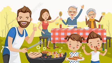 Barbecue family