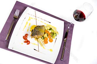 Trout dish