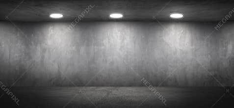 Blank Concrete Office Room Textured Wall Background