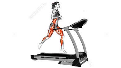 Run on Treadmill exercise