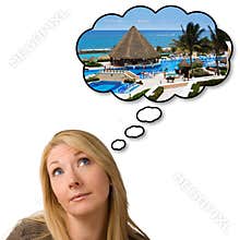 Dreaming of holiday vacation