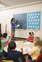 Teacher and Students