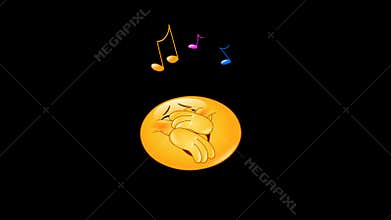 Dancing emoticon animation