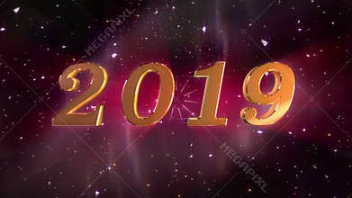 New Year 2019 opening Animation