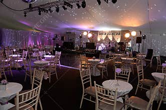 Party room setup
