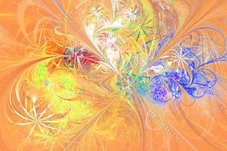 3d computer generated fractal artwork for creative art