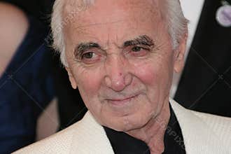 Singer/songwriter Charles Aznavour