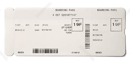 Boarding pass
