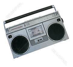 Oldschool boombox