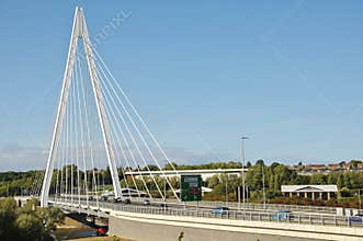 Sunderland`s Northern Spire Bridge