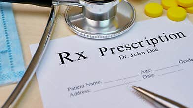 Prescription to patient