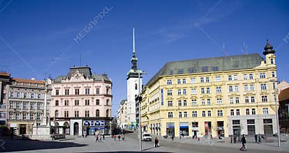 Svobodak square in Brno