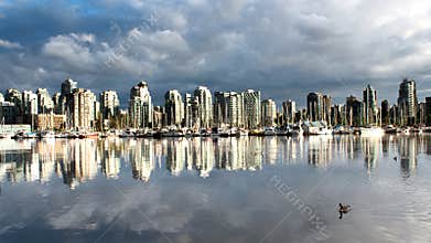 Coal Harbour marina, Vancouver, BC