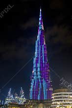 Dubai United Arab Emirates  MARCH 6, 2019 Burj Khalifa